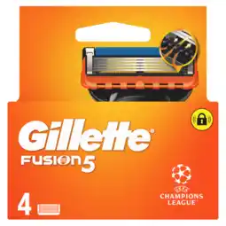 Jumbo Gillette Fusion5 4 Navulmesjes voor Mannen aanbieding