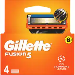 Jumbo Gillette Fusion5 4 Navulmesjes voor Mannen aanbieding