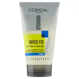Jumbo L'Oréal Paris Studio Line Invisi Fix 24h Clear & Clean Gel 150 ml aanbieding