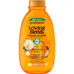 Jumbo Garnier Loving Blends - Shampoo - Argan & Cameliaolie - 300 ml aanbieding