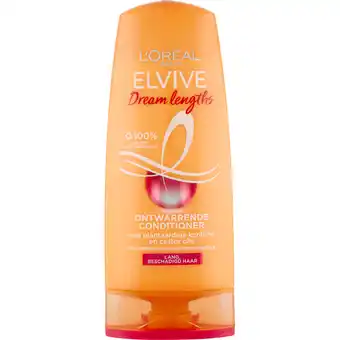 Jumbo L'Oréal Paris Elvive Dream Lenghts Ontwarrende Conditioner 200 ml aanbieding