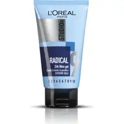 Jumbo L'Oréal Paris Studio Line Radical 24h Fibre Gel 9 Extreme Hold 150 ml aanbieding