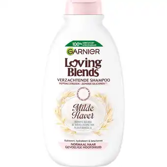 Jumbo Garnier Loving Blends Milde Haver Shampoo 300ML aanbieding