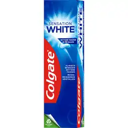Jumbo Colgate Sensation White tandpasta 75ML aanbieding