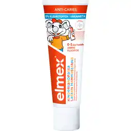 Jumbo Elmex Anti-Cariës Peuter 0-5 Jaar Fluoride Tandpasta 75ML aanbieding