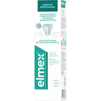 Jumbo ELMEX SENSITIVE PROFESSIONAL TANDPASTA REGULAR 75ML aanbieding