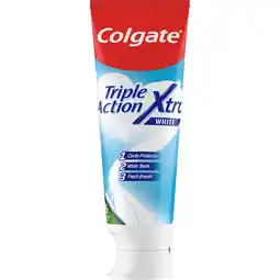 Jumbo Colgate Triple Action Whitening Tandpasta 75 ml aanbieding
