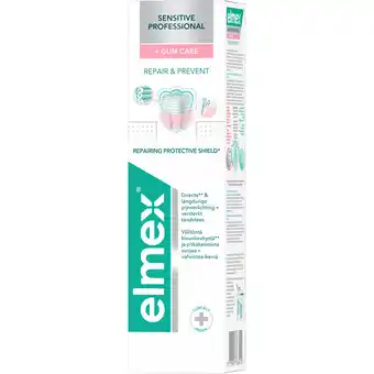 Jumbo elmex Sensitive Professional Repair & Prevent Tandpasta 75 ml aanbieding
