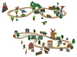Lidl Playtive Houten treinset aanbieding
