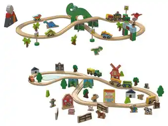 Lidl Playtive Houten treinset aanbieding