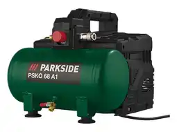 Lidl PARKSIDE Stille compressor 550 W aanbieding
