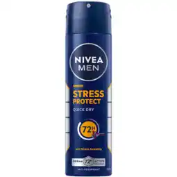 Jumbo NIVEA MEN Stress Protect Anti-Transpirant Spray - Deodorant - 150ml aanbieding