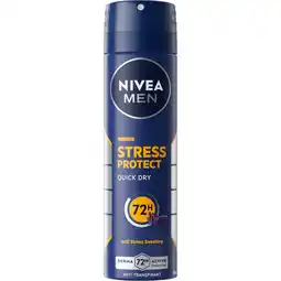 Jumbo NIVEA MEN Stress Protect Anti-Transpirant Spray - Deodorant - 150ml aanbieding