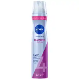 Jumbo NIVEA Diamond Gloss Care Styling Spray 250ml aanbieding