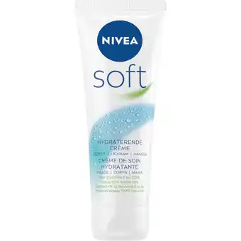 Jumbo Nivea Soft Hydraterende Crème 75 ml aanbieding
