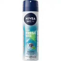 Jumbo Nivea Men Fresh Kick Anti-Transpirant 150 ml aanbieding