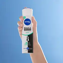 Jumbo NIVEA Black & White Invisible Fresh anti-transpirant 150ml aanbieding