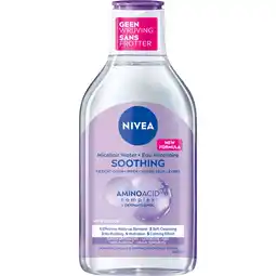 Jumbo NIVEA Soothing Micellair Water - 400ml aanbieding