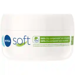 Jumbo NIVEA Soft Crème - Hydrateert de huid - Bevat jojobaolie - Lichaams- en Handcrème - 200 ml aanbieding