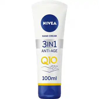 Jumbo Nivea Hand Cream 3in1 Anti-Age Q10 100 ml aanbieding