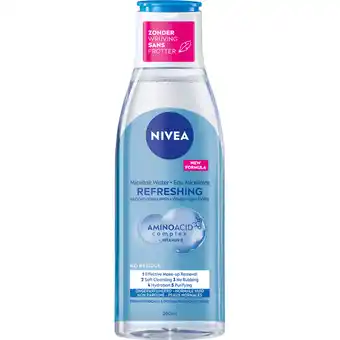 Jumbo Nivea MicellAir Skin Breathe Micellair Water Anti Residu Normale Huid 200 ml aanbieding