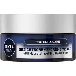 Jumbo Nivea Men Protect & Care Intensieve Hydraterende CrÃ¨me 50 ml aanbieding