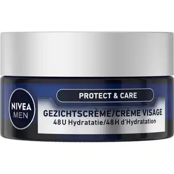 Jumbo Nivea Men Protect & Care Intensieve Hydraterende CrÃ¨me 50 ml aanbieding