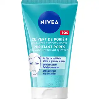 Jumbo NIVEA Dagelijkse Reinigingsscrub - Zuivert de poriën - 150ml aanbieding