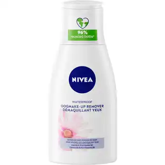 Jumbo NIVEA Waterproof Oogmake-up Remover - 125ml aanbieding