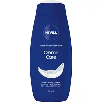 Jumbo Nivea Care Shower Creme Care 500 ML aanbieding