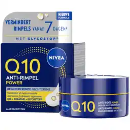 Jumbo NIVEA Q10 Power Anti-Rimpel Nachtcrème - 50ml aanbieding