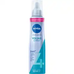 Jumbo NIVEA Volume Care Styling Mousse 150ml aanbieding