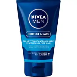 Jumbo NIVEA MEN Protect & Care Verfrissende Face Wash - 100ml aanbieding