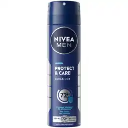 Jumbo NIVEA MEN Protect & Care Anti-Transpirant Spray - 150ml aanbieding