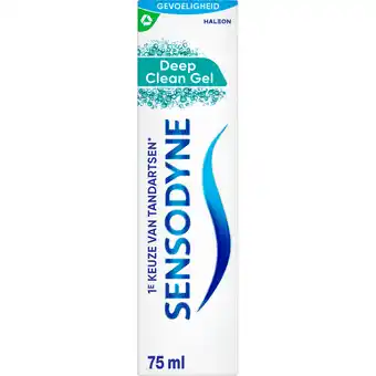 Jumbo Sensodyne Deep Clean Gel 75 ml Tube aanbieding
