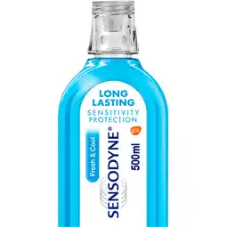 Jumbo Sensodyne Fresh & Cool Mondwater voor gevoelige tanden 500ml aanbieding