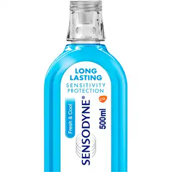 Jumbo Sensodyne Fresh & Cool Mondwater voor gevoelige tanden 500ml aanbieding