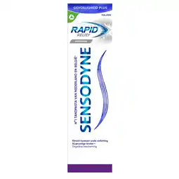 Jumbo Sensodyne Rapid Relief Whitening 75 ML aanbieding