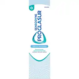 Jumbo Sensodyne Proglasur Gentle Whitening Tandpasta 75 ML aanbieding