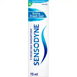 Jumbo Sensodyne Extra Fresh Gel 75 ml Tube aanbieding