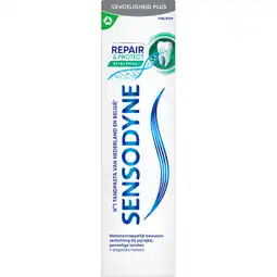 Jumbo Sensodyne Repair & Protect Extra Fresh tandpasta voor gevoelige tanden 75 ml aanbieding