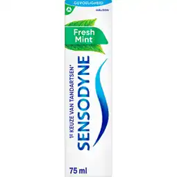 Jumbo Sensodyne Fresh Mint 75 ml Tube aanbieding