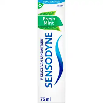 Jumbo Sensodyne Fresh Mint 75 ml Tube aanbieding