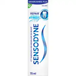Jumbo Sensodyne Repair & Protect Tandpasta voor gevoelige tanden 2x75 ml aanbieding