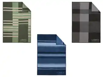 Lidl LOOKS by Wolfgang Joop Plaid 200 x 150 cm aanbieding