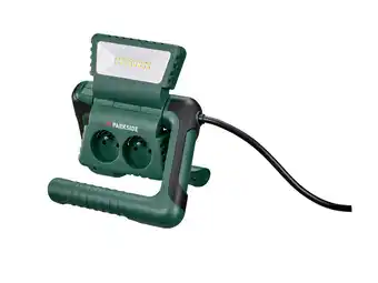 Lidl PARKSIDE Werklamp met stopcontacten aanbieding