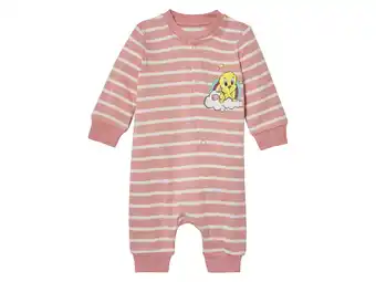 Lidl Baby pyjama Looney Tunes of Tom en Jerry (Strepen, 74/80) aanbieding