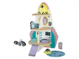 Lidl Playtive Houten speelgoed raket aanbieding