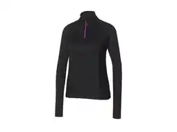 Lidl CRIVIT Dames sportshirt met fleecevoering aanbieding