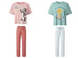 Lidl Dames pyjama Looney Tunes of Tom en Jerry aanbieding